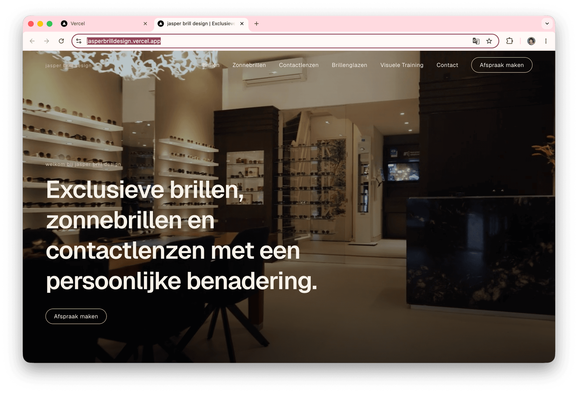 Jasper Brill Design screenshot